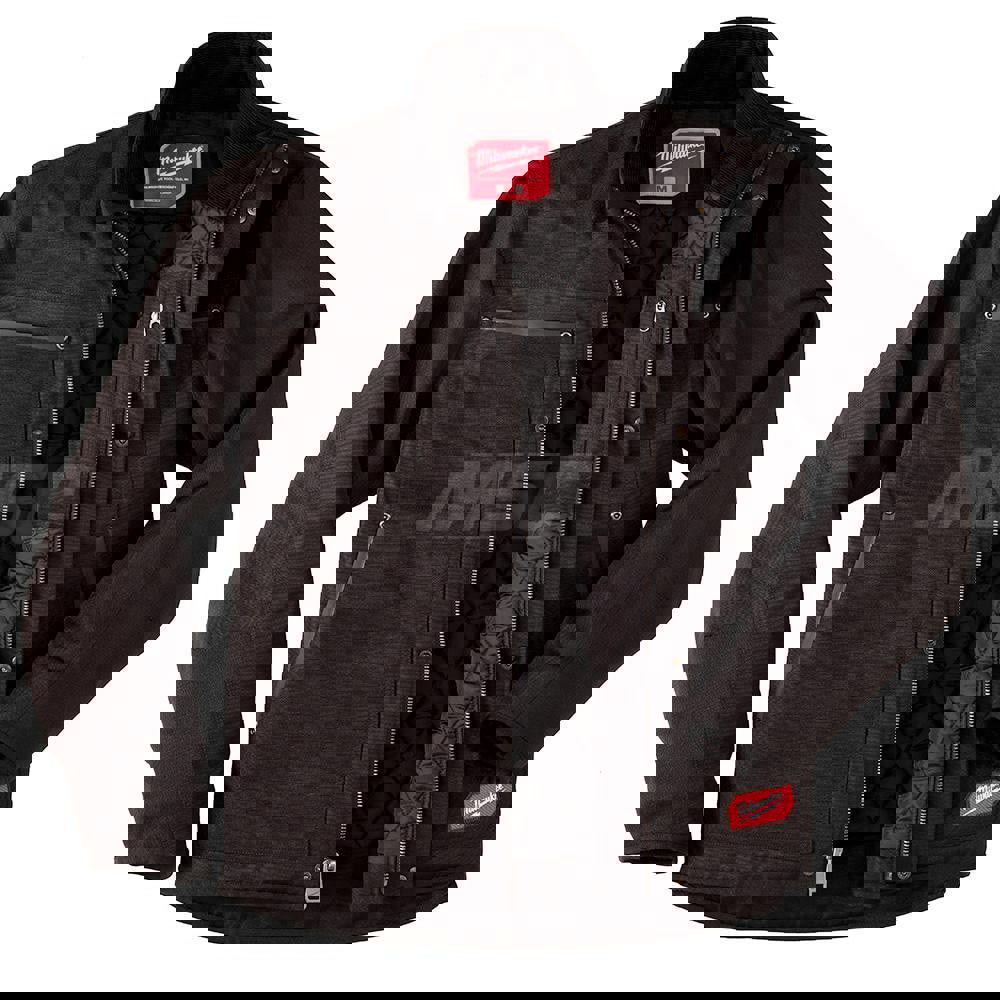 Cold Weather Jacket: Size Large, Black, Polyester